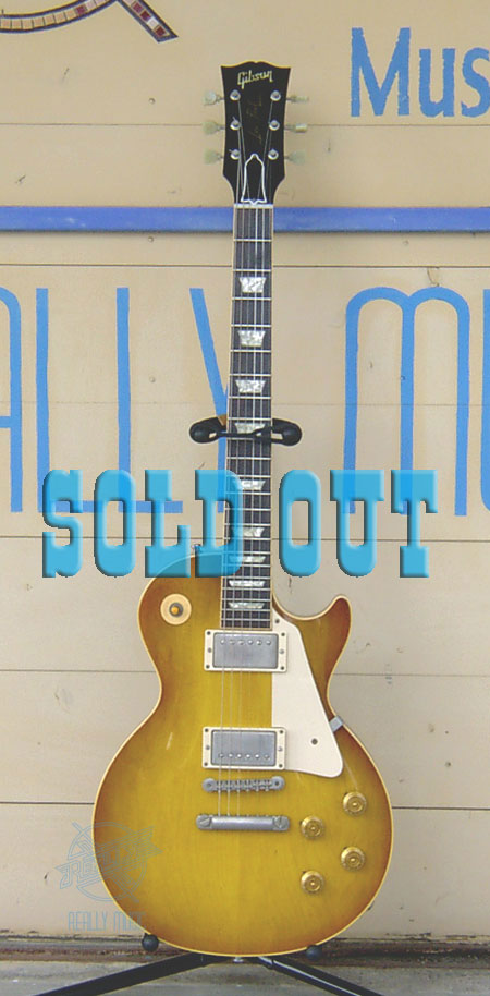  Gibson '58Les Paul STD Reisuue Plain Top / 1997 