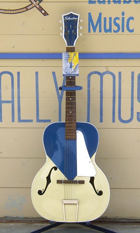 Silvertone Catarina Blue/White / 1958