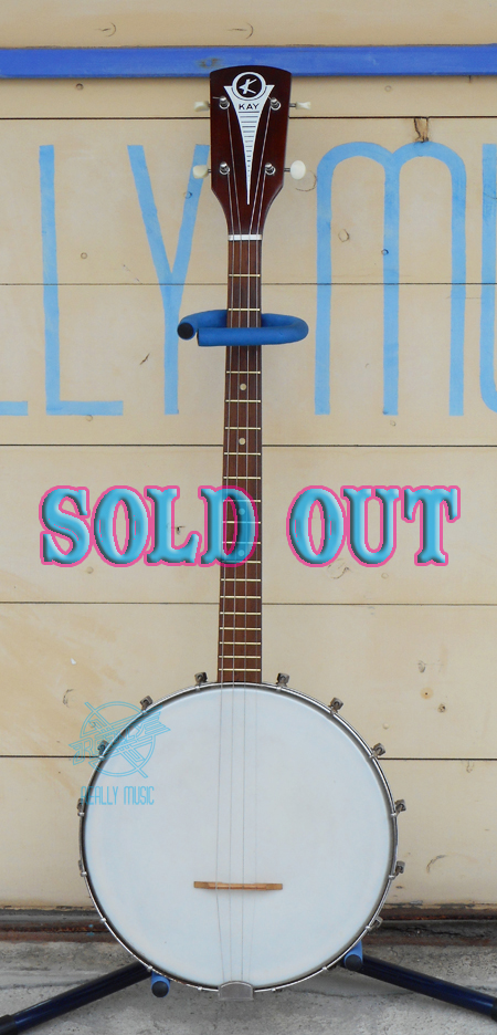 Kay / Open Back Tenor Banjo / 1960s